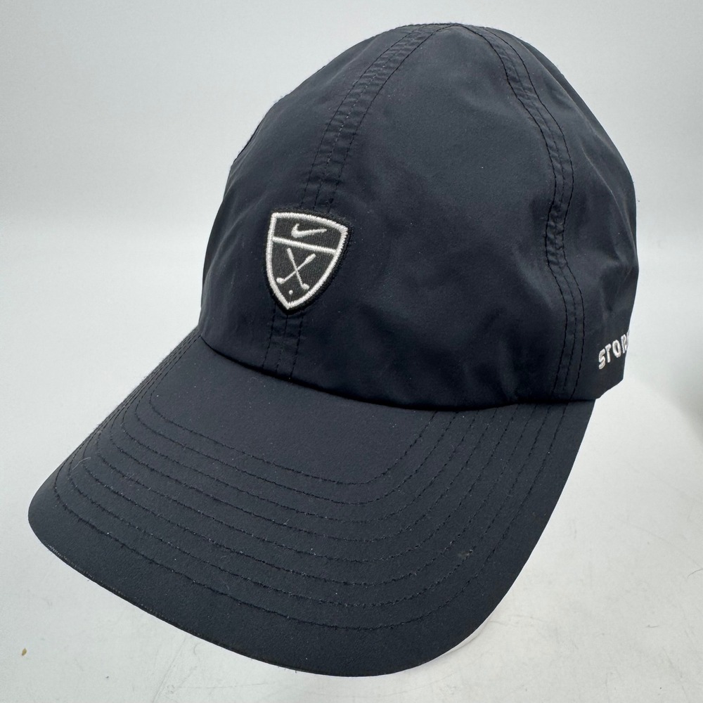 Nike‎ Storm-Fit Crimson Tide Golf Baseball Cap Hat Black Embroidered Logo